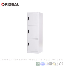 Orizeal Commercial design élégant stratifié compact 3 niveaux casiers utilisés à vendre (OZ-OLK009)